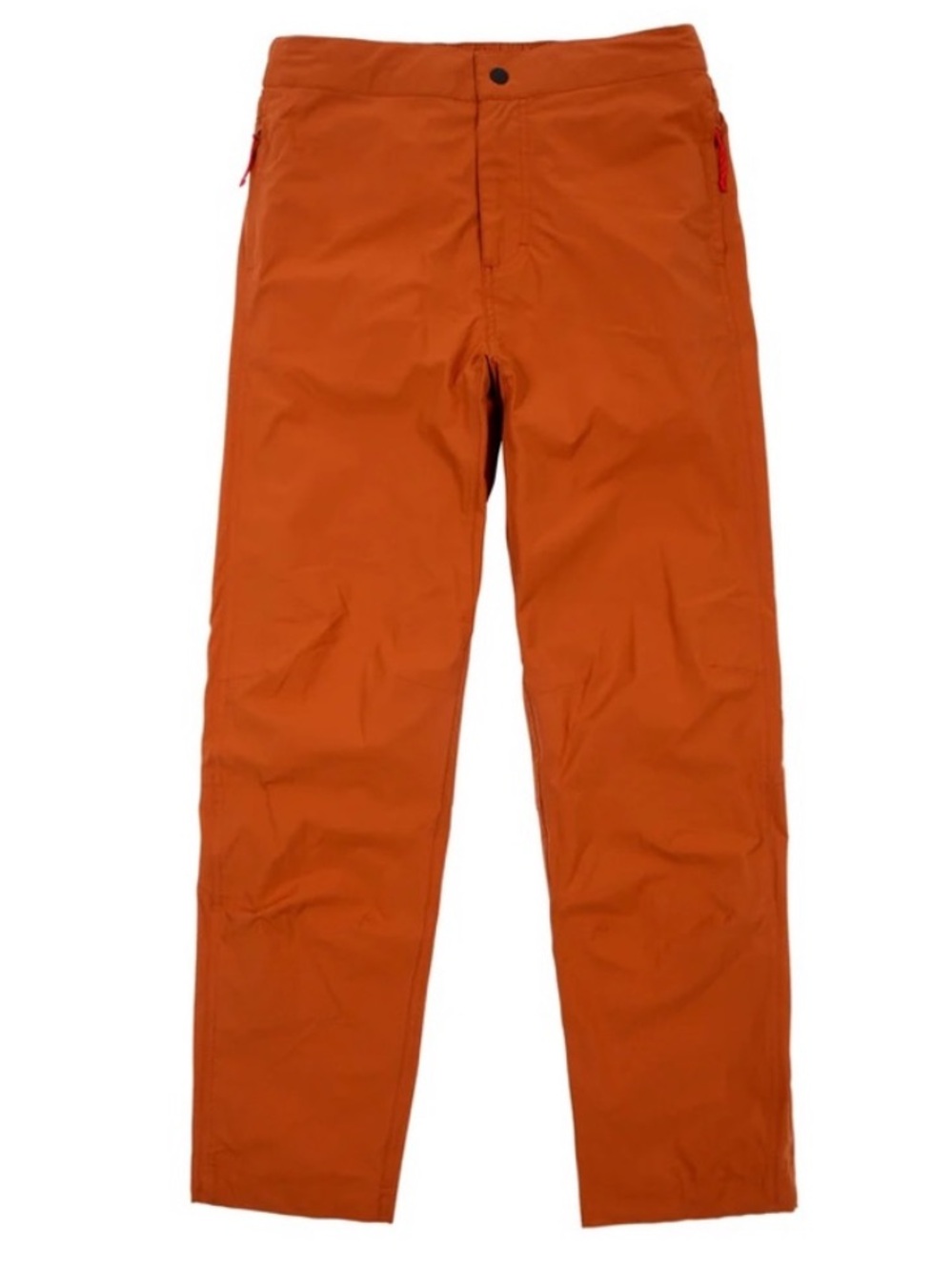 Topo Designs Lightweight Tech Pants Brick Red Terracotta Orange Women's Large
